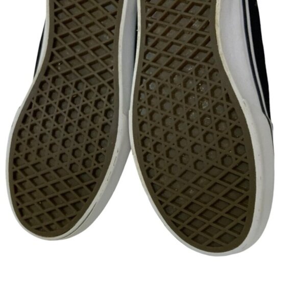 VANS Old Skool Suede Low Skate Sneakers Lace Up Off The Wall Black/White Sz 5 - Picture 6 of 16